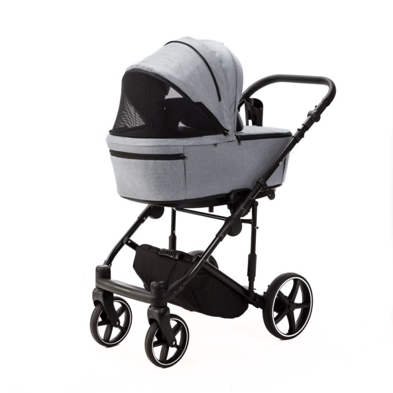 Noul carucior copii 3 in 1 Zico Adamex Soft Grey TK60