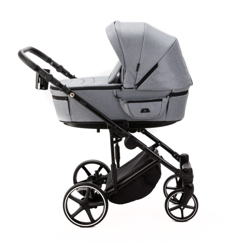 Noul carucior copii 3 in 1 Zico Adamex Soft Grey TK60