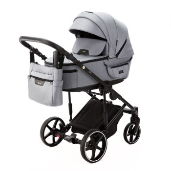 Noul carucior copii 3 in 1 Zico Adamex Soft Grey TK60
