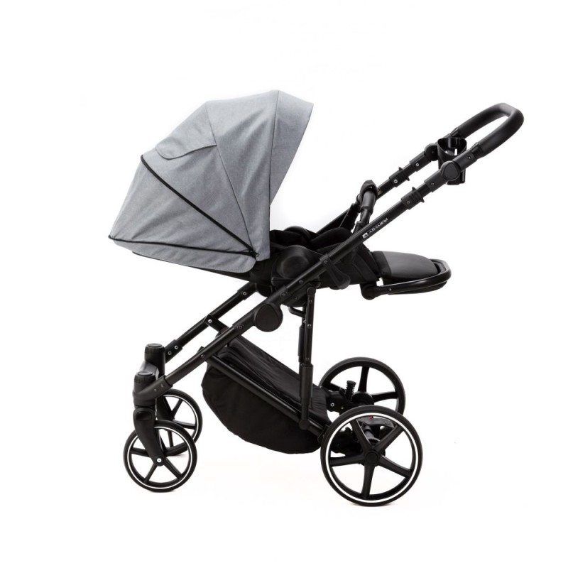Noul carucior copii 3 in 1 Zico Adamex Soft Grey TK60