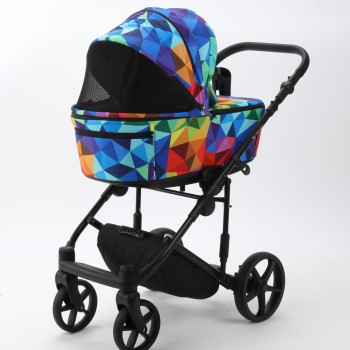 Noul carucior copii 3 in 1 Zico Adamex Rainbow Y123