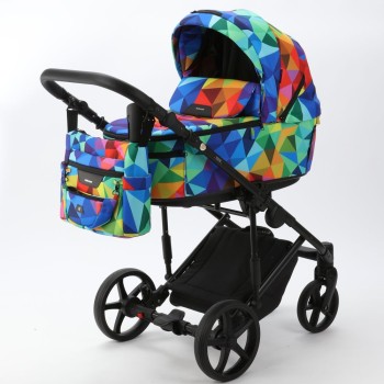 Noul carucior copii 3 in 1 Zico Adamex Rainbow Y123