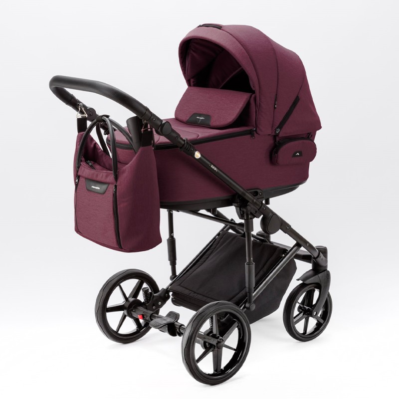 Carucior copii 3 in 1 Zico Adamex Burgundy TK73