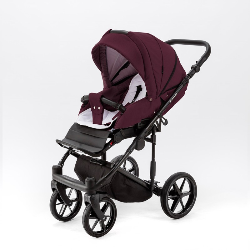 Carucior copii 3 in 1 Zico Adamex Burgundy TK73