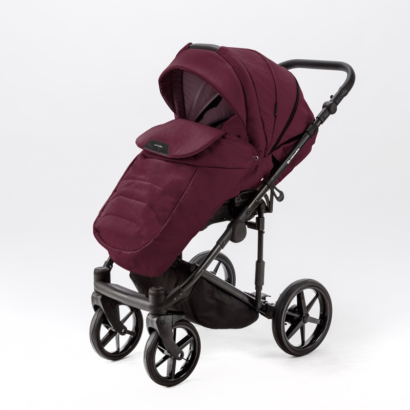 Carucior copii 3 in 1 Zico Adamex Burgundy TK73
