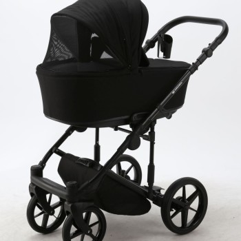 Carucior copii 3 in 1 Zico Adamex Black TK53 cu scoica testata ADAC