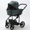 Carucior copii 3 in 1 Zico Adamex Green Leather SM15
