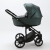 Carucior copii 3 in 1 Zico Adamex Green Leather SM15
