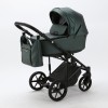 Carucior copii 3 in 1 Zico Adamex Green Leather SM15