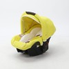 Carucior copii 3 in 1 Zico Adamex Deluxe Yellow Leather SA22
