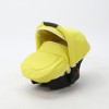 Carucior copii 3 in 1 Zico Adamex Deluxe Yellow Leather SA22