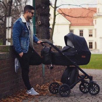 Carucior copii 3 in 1 Anex Cross Noir
