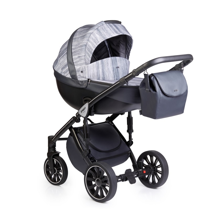 Carucior copii 3 in 1 Anex Sport Graphit Noise