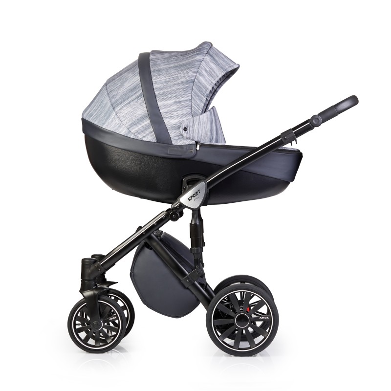 Carucior copii 3 in 1 Anex Sport Graphit Noise