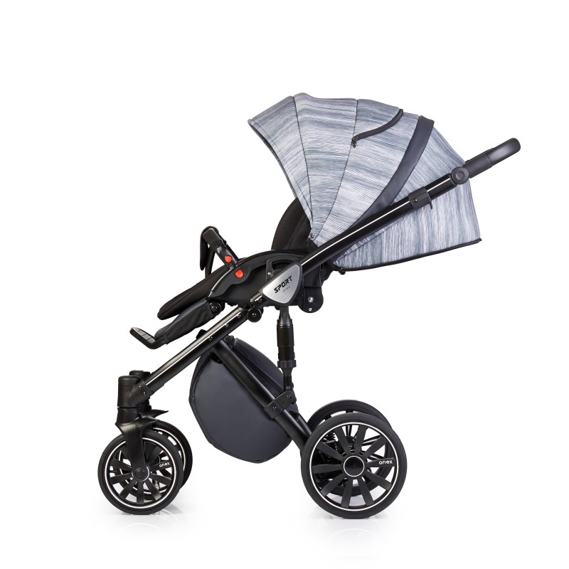 Carucior copii 3 in 1 Anex Sport Graphit Noise