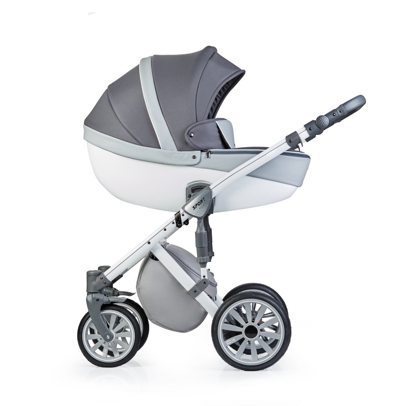 Carucior copii 3 in 1 Anex Sport Gray Cloud