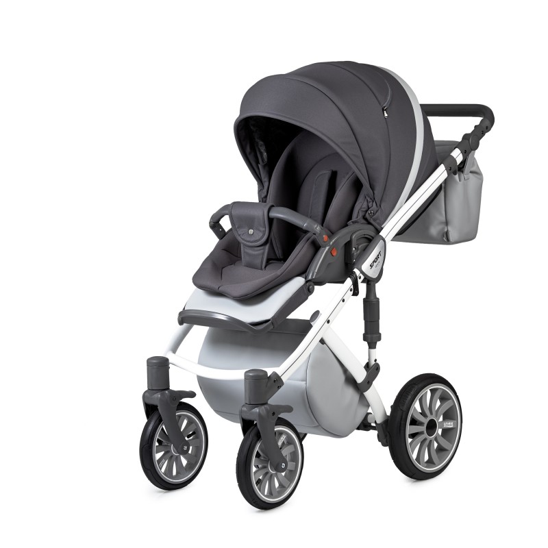 Carucior copii 3 in 1 Anex Sport Gray Cloud