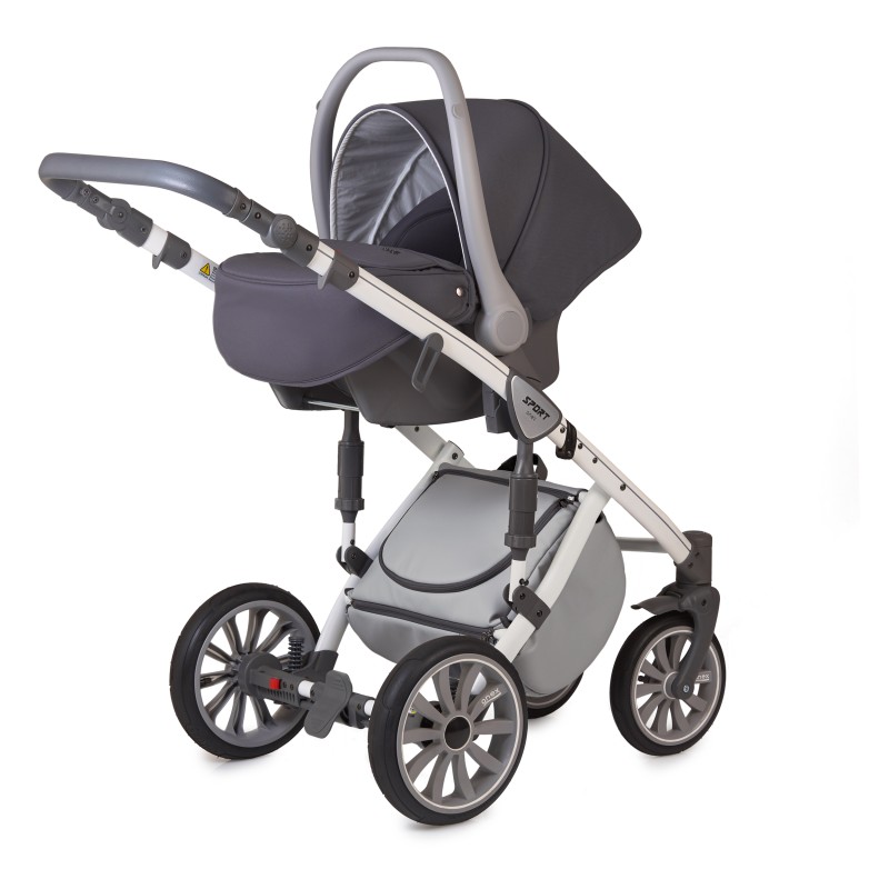 Carucior copii 3 in 1 Anex Sport Gray Cloud