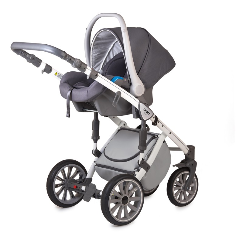 Carucior copii 3 in 1 Anex Sport Gray Cloud