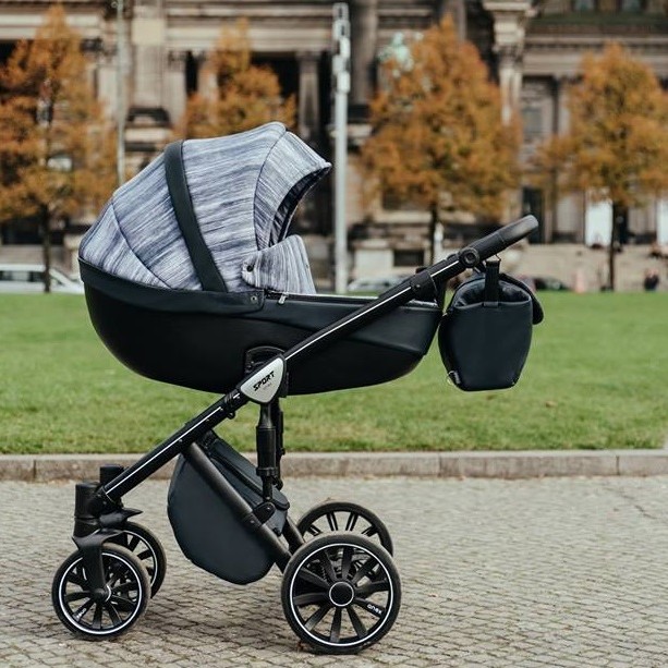 Carucior copii 3 in 1 Anex Sport Graphit Noise