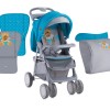 Carucior Foxy cu husa picioare Bertoni-Lorelli