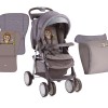 Carucior Foxy cu husa picioare Bertoni-Lorelli