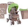 Carucior Foxy cu husa picioare Bertoni-Lorelli