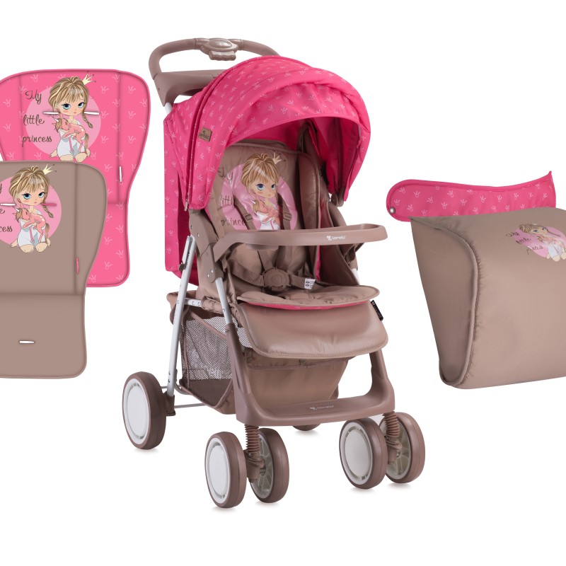 Carucior Foxy cu husa picioare Bertoni-Lorelli
