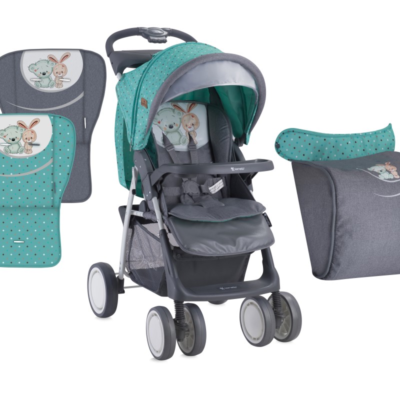 Carucior Foxy cu husa picioare Bertoni-Lorelli