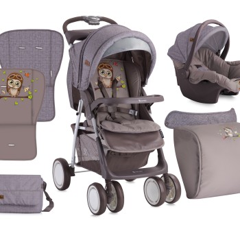 Carucior copii 2 in 1 Foxy cu Scaun auto Bertoni