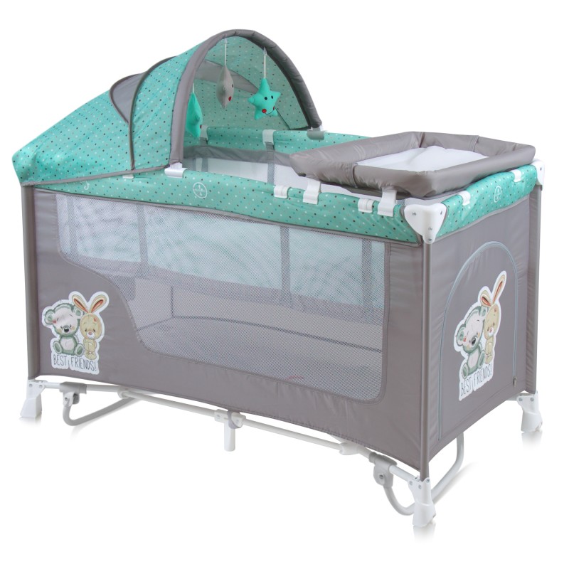 Patut pliabil Nanny 2 Plus Rocker