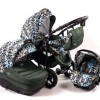 Carucior Baby Merc Zippy 3 in 1 Dark Green Fantasy