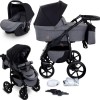 Carucior copii 3 in 1 Boston City Life cu scoica Cosmo Avionaut testata ADAC