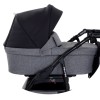 Carucior copii 3 in 1 Boston Black cu scoica Cosmo Avionaut testata ADAC