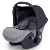 Carucior copii 3 in 1 Boston Black cu scoica Cosmo Avionaut testata ADAC