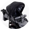 Carucior copii 3 in 1 Boston Black cu scoica Cosmo Avionaut testata ADAC