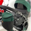 Carucior copii 3 in 1 Boston Bottle Green cu scoica Cosmo Avionaut testata ADAC