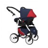 Carucior 3 in 1 Q9 Baby Merc Bleumarin Red