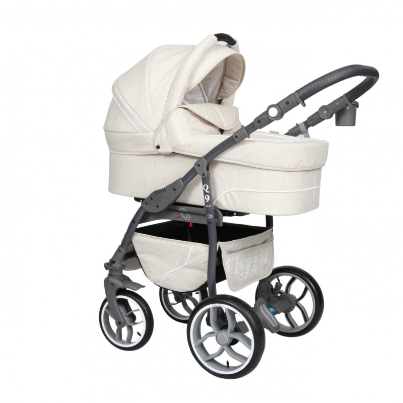 Carucior 3 in 1 Q9 Baby Merc Ivory