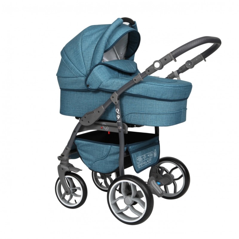 Carucior 3 in 1 Q9 Baby Merc Denim
