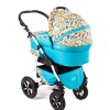 Carucior Baby Merc Q9 3 in 1 Blue Candy