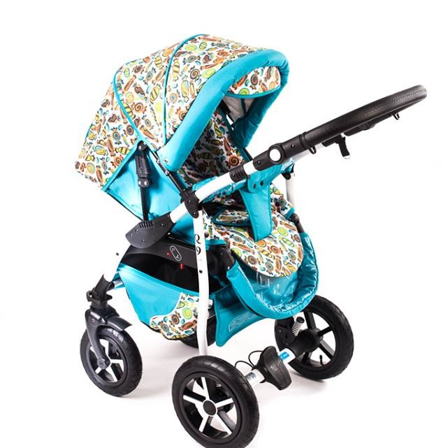 Carucior Baby Merc Q9 3 in 1 Blue Candy