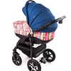 Carucior Baby Merc Zippy 3 in 1 Red Stripes