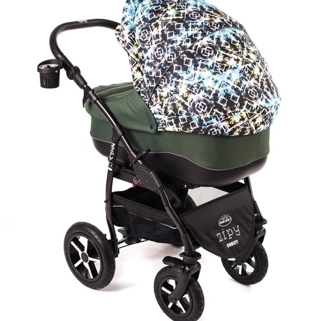 Carucior Baby Merc Zippy 3 in 1 Dark Green Fantasy
