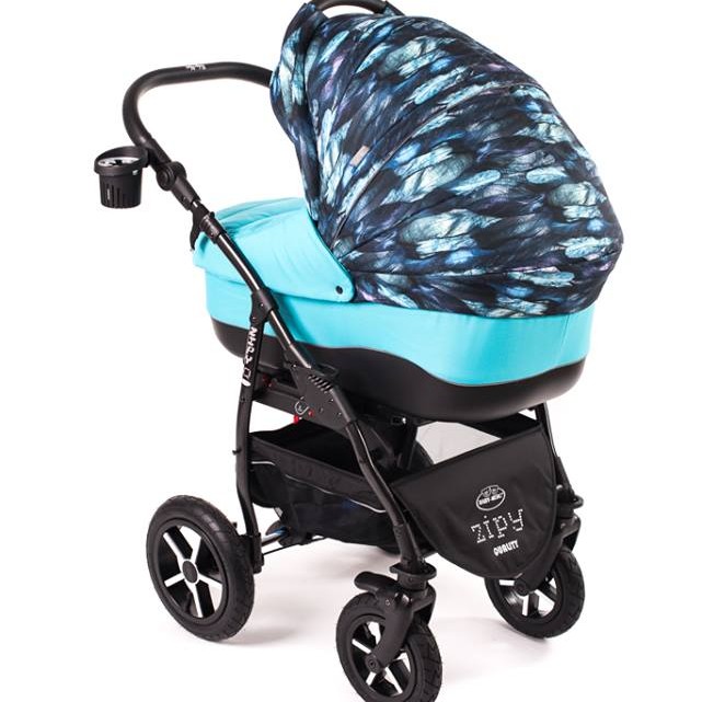 Carucior Baby Merc Zippy 3 in 1 Blue Feather