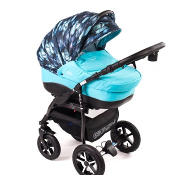Carucior Baby Merc Zippy 3 in 1 Blue Feather