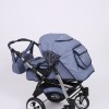 Carucior copii 2 in 1 Junior Plus Baby Merc Blue Jeans