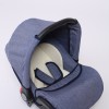 Carucior 3 in 1 Junior Plus Baby Merc Blue Jeans