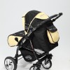 Carucior 3 in 1 Junior Plus Baby Merc Black Yellow