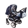 Carucior 3 in 1 Junior Plus Baby Merc Blue Birds